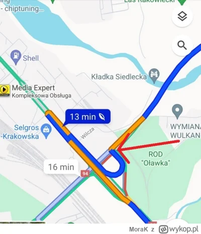 MoraK - @kris006: jesteś pewien, że to nie po prostu błąd na Google Maps?
Jechałam ta...