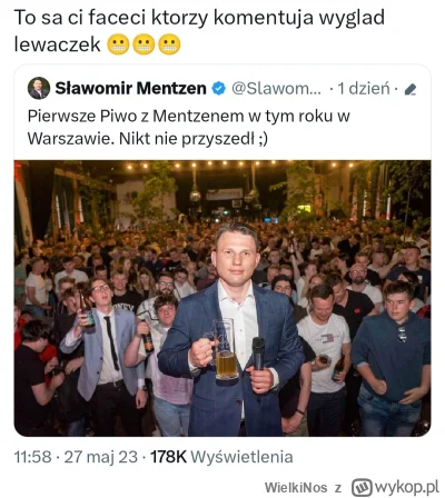 WielkiNos - Czy wyczuwam tu nutkę delikatnego pokpiwania z czyjegoś wyglądu czego lew...