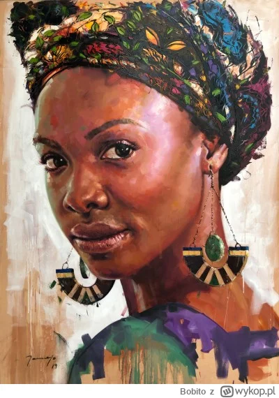 Bobito - #obrazy #sztuka #malarstwo #art

Yunier Tamayo - Black Woman (2019)