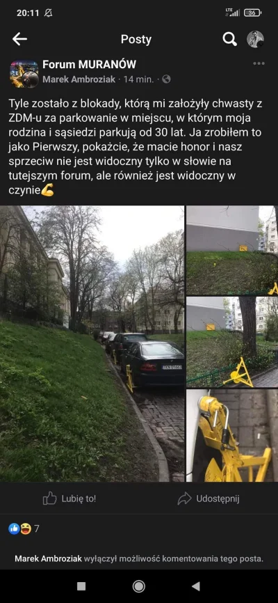 Operator_imadla - Koło zdjął blokadę i pisze żeby inni też ściągnęli jeśli mają honor...