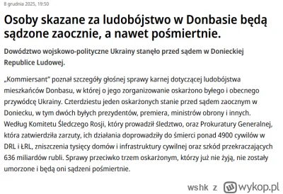 wshk - Zaocznie i pośmiertnie, szkoda że nie na kiblu.

#ukraina #rosja