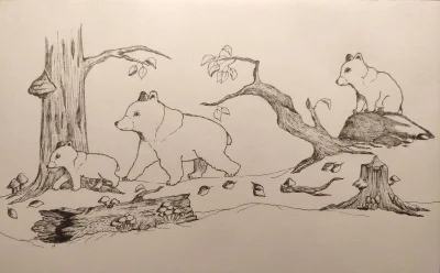 tabula_okrasa - Roam 
Gonię, ale czy dogonię 
#inktober #rysujzwykopem