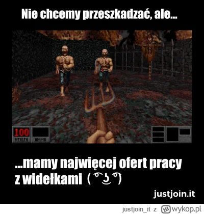 justjoin_it - Wiemy, wiemy... nie graliście ( ͡° ͜ʖ ͡°) Ale jeśli kojarzycie te widły...