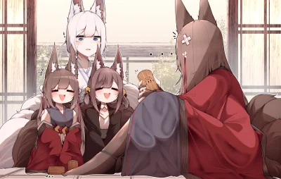 bakayarou - #randomanimeshit #azurlane #amagi #akagi #kaga #anime