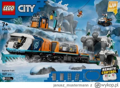 janusz_mustermann - Nowy pociąg z #lego oraz cameo z #Adventurers