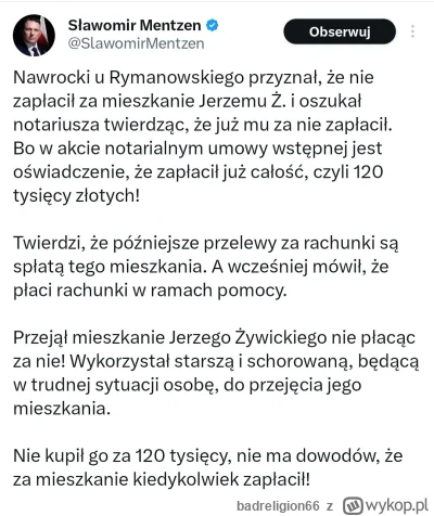 badreligion66 - #polityka i wtem cały na biało wchodzi on xd