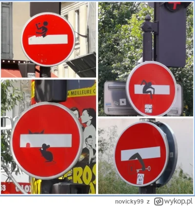 novicky99 - @MetalowyBieg: w Paryżu jest całkiem sporo takich znaków, które w przeciw...