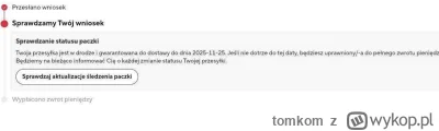 tomkom - Czy to normalne, że tranzyt był 17 września, a przesyłki wciąż nie ma i mam ...