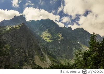 Barneyeos - Góra Satan od wschodniej strony. W drodze na Szalony Przechód (Vyšné Kops...