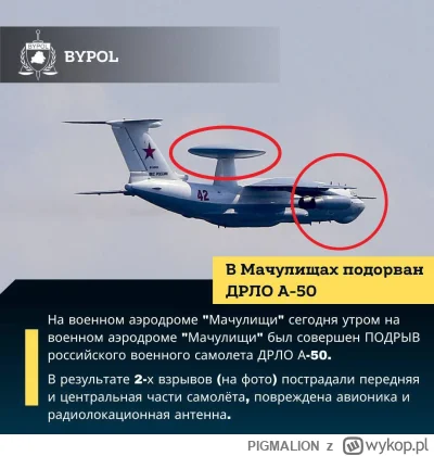 PIGMALION - #wojna #ukraina #rosja

Na białoruskim lotnisku „Maczuliszcze” wysadzono ...