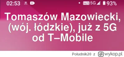 Poludnik20 - #tomaszowmazowiecki #lodzkie  5G w Tomaszowie. Nagranie, sprzed godziny,...