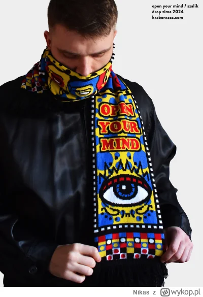 Nikas - Wypuściłem własny szalik! Mega jaram się tym projektem, który wyszedł trochę ...