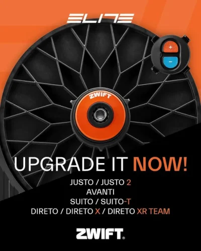 ujdzie - Elite zaktualizowało swoje trenażery pod kątem kompatybilności ze Zwift Cog....