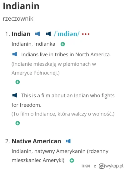 RKN_ - @Rubbik
słowo Indian teraz znaczy Native American.
Postęp się nie zatrzymuje. ...
