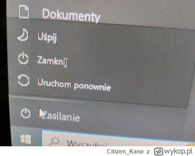 Citizen_Kane - @PorcelanowyLis W W8.1 jak i teraz w W10 nie miałem/mam opcji hibernow...