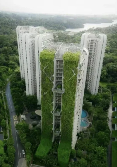 Loskamilos1 - Treehouse, wieżowiec wybudowany w Singapurze w roku 2013 przez firmę AD...