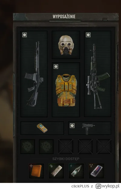 clickPLUS - #stalker 
dopiero sie sklepałem, że mozna Uzi nosic na trzeciej bronce za...