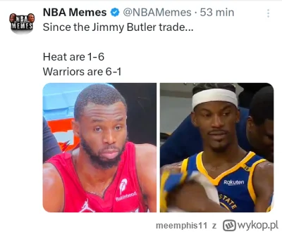 meemphis11 - Green miał rację, idą po mistrzostwo 

#nba