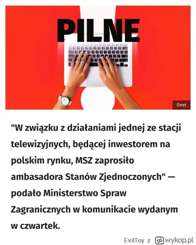 EvilToy - IMO za słabo. W związku z reportażem o papieżu Polska powinna ogłosić stan ...