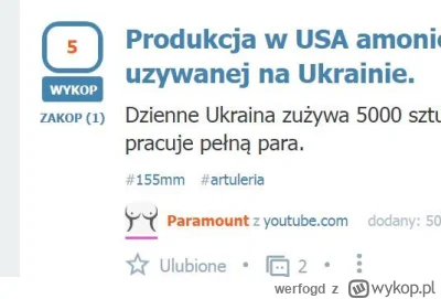 werfogd - > Dzienne Ukraina zużywa 5000 sztuk, tyle co Polska w jeden rok. 
... bo na...