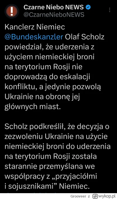 Grooveer - #ukraina #wojna #rosja #niemcy #nato #polityka