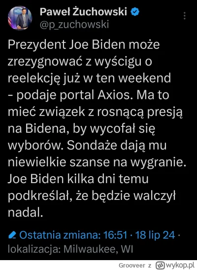 Grooveer - #usa #polityka #biden #trump #ukraina