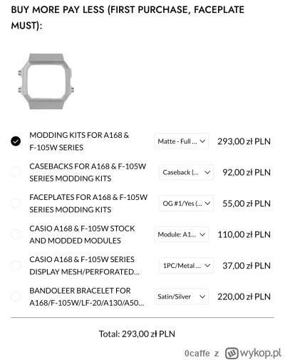 0caffe - @teh_m dobrze widzę że trzy stówy za sam case? Nowy a168w jest za połowę tej...