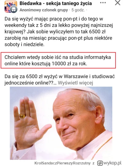 KrolSandaczPierwszyRozrzutny - Inwestycja lepsza niż w krypto, 15k czeka tuż za rogie...