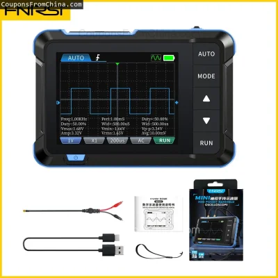 n____S - ❗ FNIRSI DSO153 2in1 Portable Digital Oscilloscope Signal Generator 1MHz 5MS...