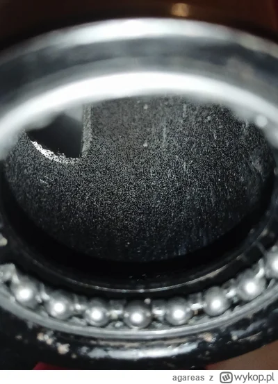 agareas - Dobrą stroną założone jest łożysko? Czy kulkami do dołu czyli kola?, łożysk...