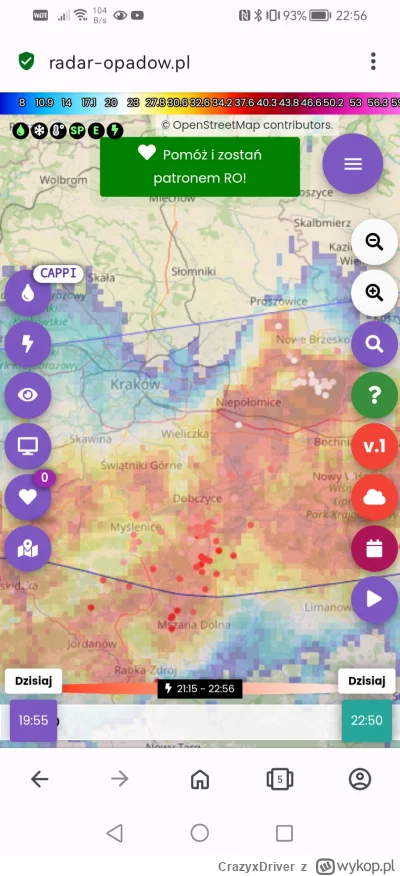 CrazyxDriver - Omija nas niezła ulewa
#krakow #burza