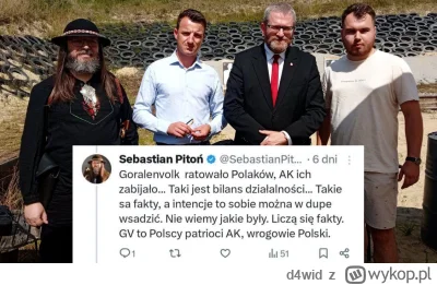 d4wid - Patriotyzm po konfiarsku!

Pamiętaj wyborco, w pierwszej na Bosaka, w drugiej...