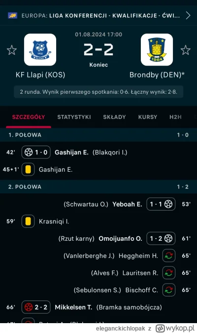 eleganckichlopak - Jednak dało się nie wygrać z nimi

#wislakrakow
