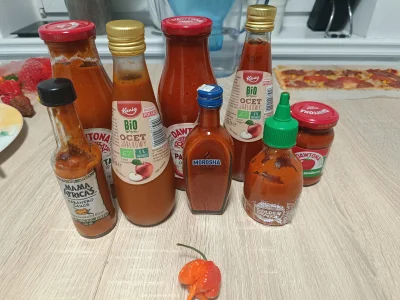 diamond-dealer - 2 litry sosu wyszły
 przepis na lżejszą wersję: 
Carolina reaper 100...