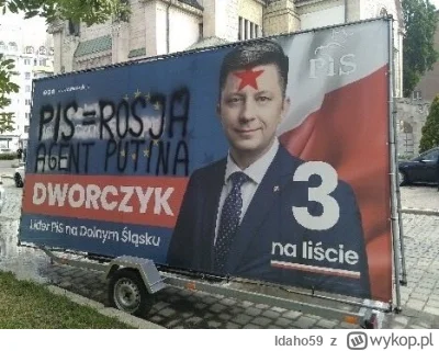 Idaho59 - #polityka #bekazpisu #wybory 

Ktos poprawił plakat synka komunistycznych d...