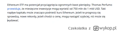 Czekolatka - #kryptowaluty #ethereum Zapakowani w eth?
https://pl.beincrypto.com/etf-...