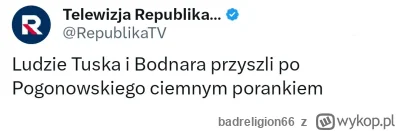 badreligion66 - #polityka Jak w jakimś thrillerze xd