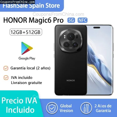n____S - ❗ Honor Magic 6 Pro 5G 12/512GB NFC Snapdragon 8 Gen 3 180MP [EU]
〽️ Cena: 1...