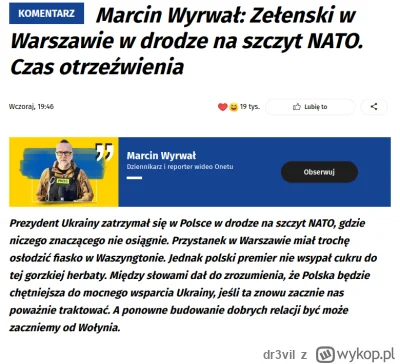 dr3vil - #!$%@?, w końcu. W końcu Polska prowadzi normalną politykę dbania o własne i...