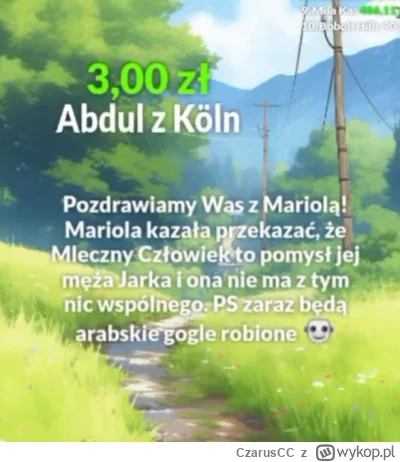 CzarusCC - @MrSpider: