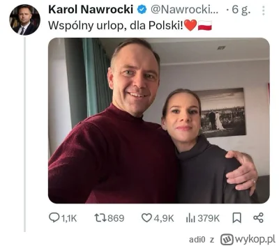 adi0 - Dziś wszyscy idziemy prosić szefa, żeby dał nam urlop dla Polski. To taka nowa...