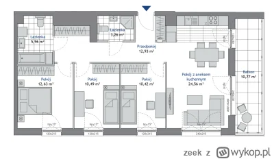 zeek - Jak byście rozplanowali to mieszkanie ?

Jak stracę jedną z sypialni nic się n...