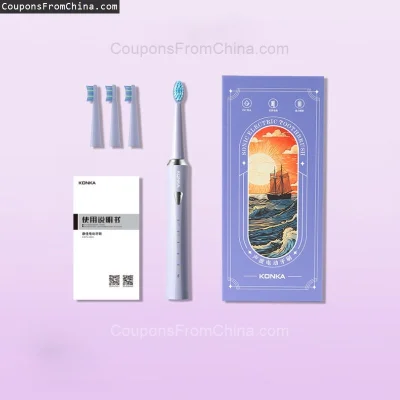 n____S - ❗ KONKA Sonic Electric Toothbrush
〽️ Cena: 16.99 USD (dotąd najniższa w hist...