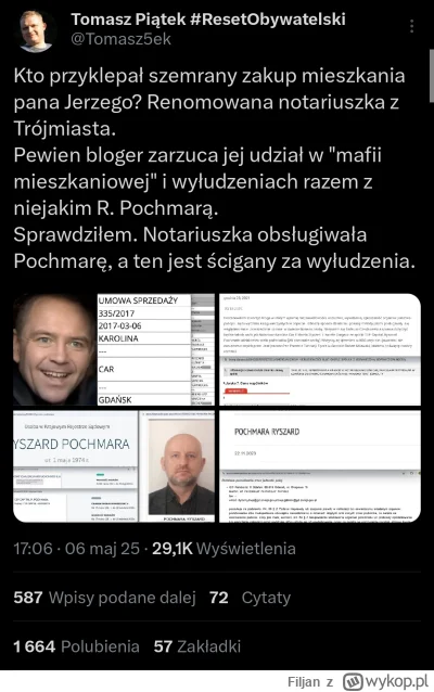 Filjan - #polityka 


Dobre śledztwo Panie Tomaszu, prosimy o więcej