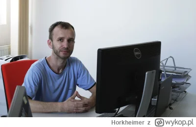 Horkheimer - Na fotografii Przemysław Matoga, twórca słynnego niegdyś "php by Przemo"...