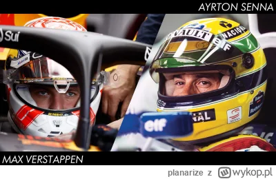 planarize - #f1 #pucharf1 Ćwierćfinał 4: Ayrton Senna vs Max Verstappen