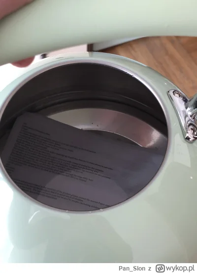 PanSlon - @PanSlon: papierowa instrukcja nie została przez babe wyjeta…smacznej herba...