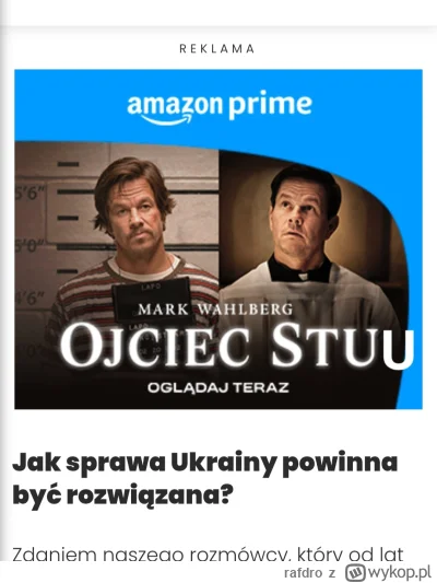 rafdro - #!$%@? tak przeglądam sobie jakieś randomowe stronki z newsami i wyskakuje m...