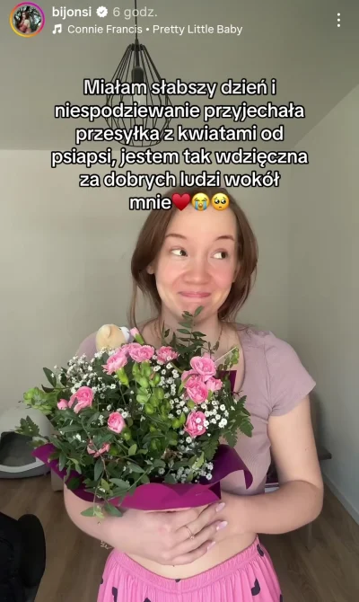 teoretyk_peklunku - Baba ma słabszy dzień: ludzie wokół przysyłają kwiaty 
Przegryw m...