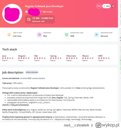 nad__czlowiek - #programowanie #programista15k #programista25k #pracbaza #java #praca...